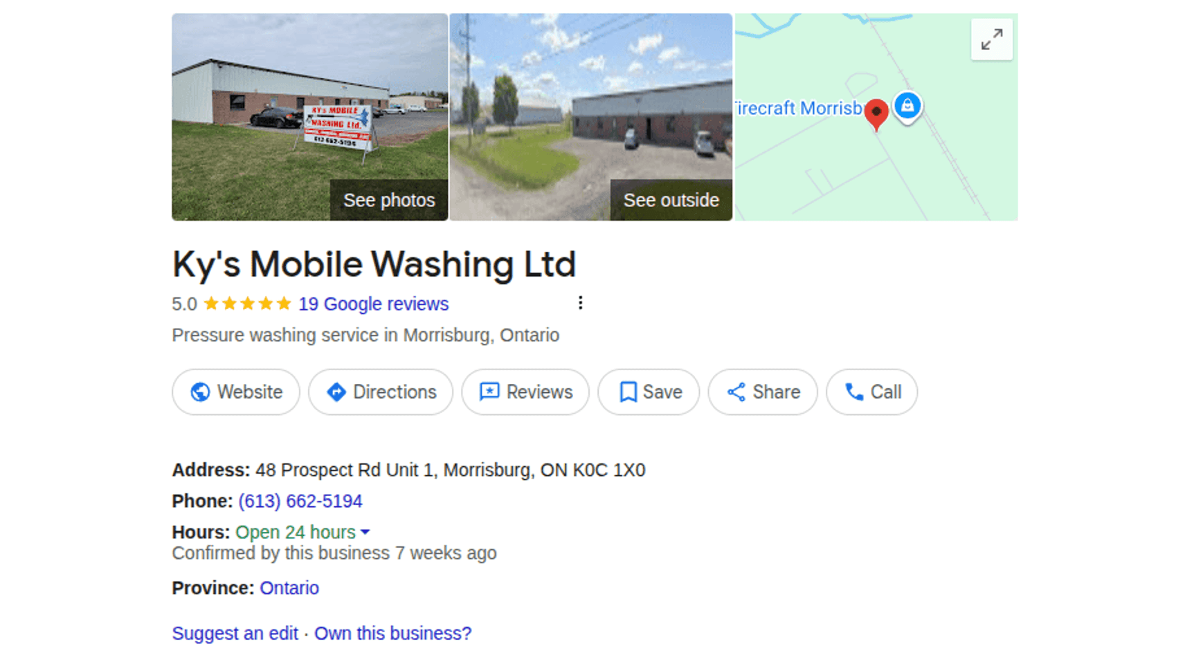 service area businesses location pin