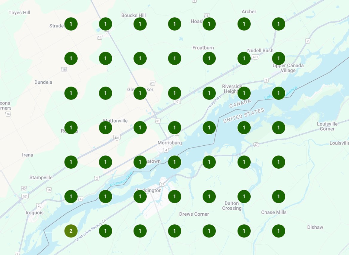 a local clients map pack ranking